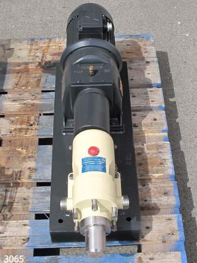 Used SSP lobe pump model AP100/BS