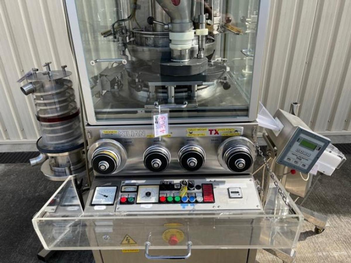 Used Kilian model TX40 rotary tablet press