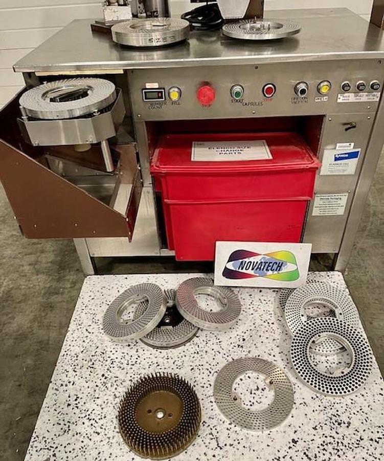 Used Elanco Model 10 Semi automatic capsule filler