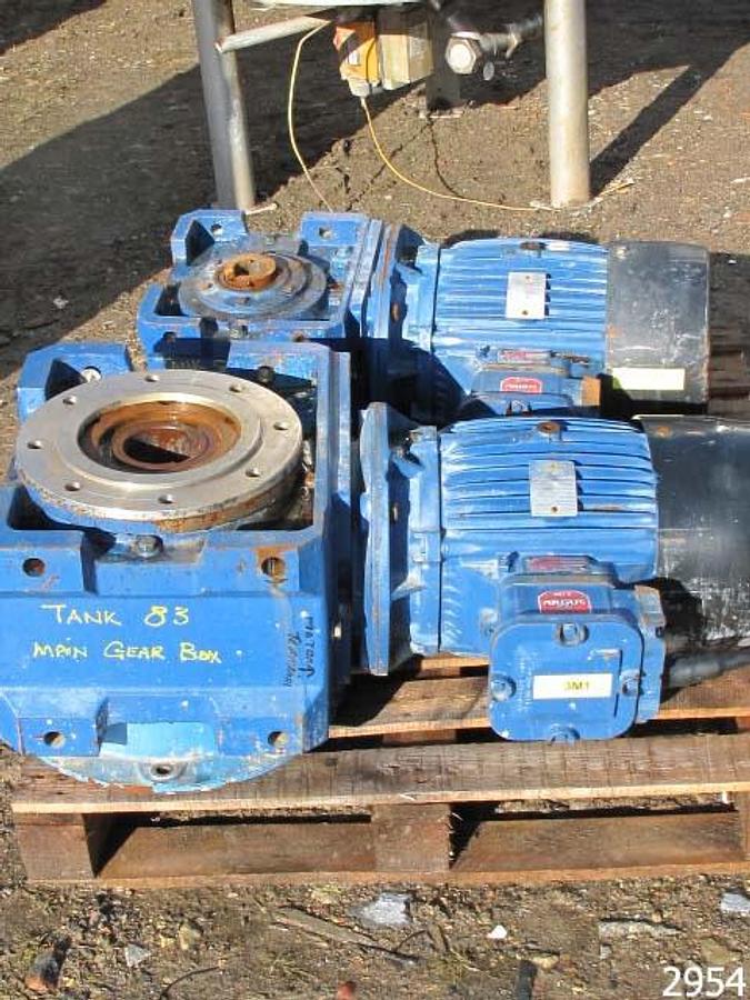 Used WEBSTERS jacketed process vessel