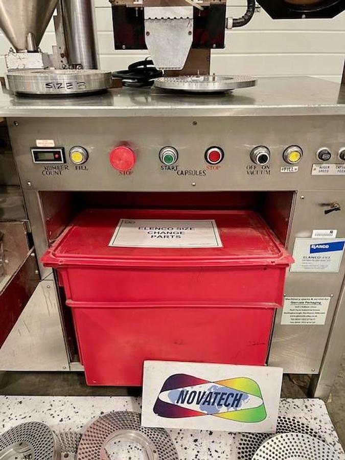 Used Elanco Model 10 Semi automatic capsule filler