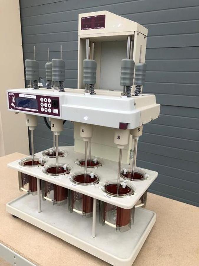 Used Distek model 5100 dissolution machine