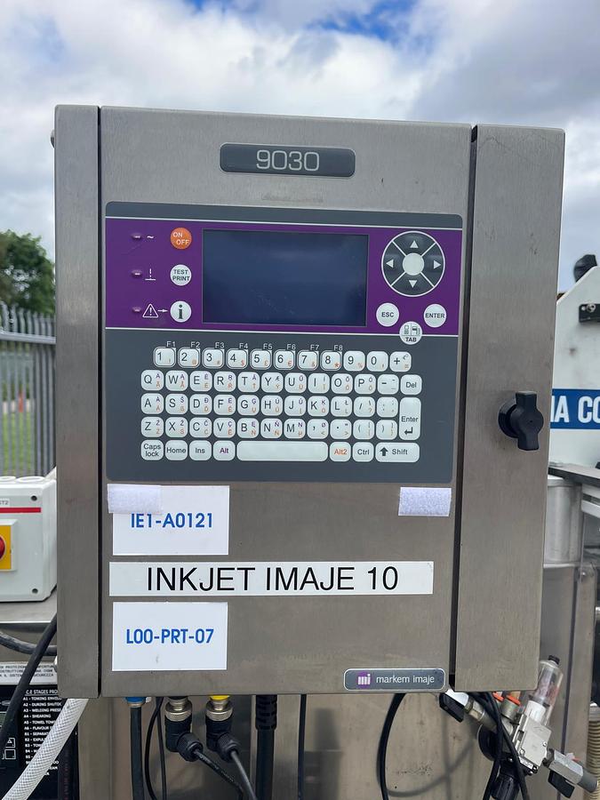 Used Universal Pack Beta S-Q 2 head liquid sachet filler