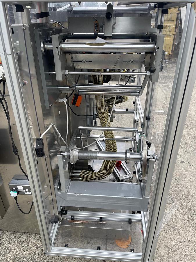 Used Universal Pack Beta S-Q 2 head liquid sachet filler