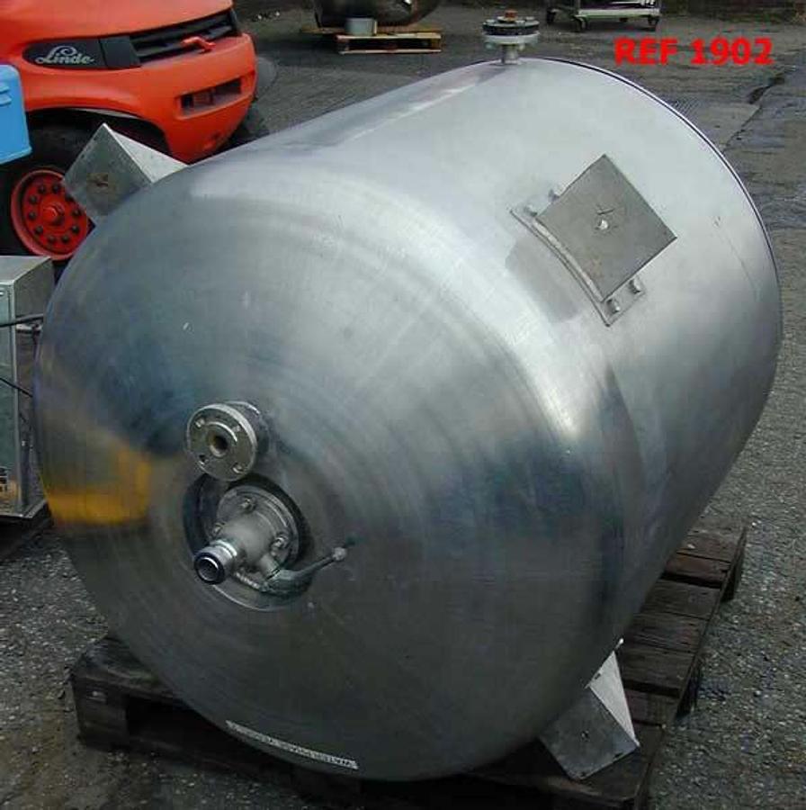 Used GIUSTI 850 litre vessel