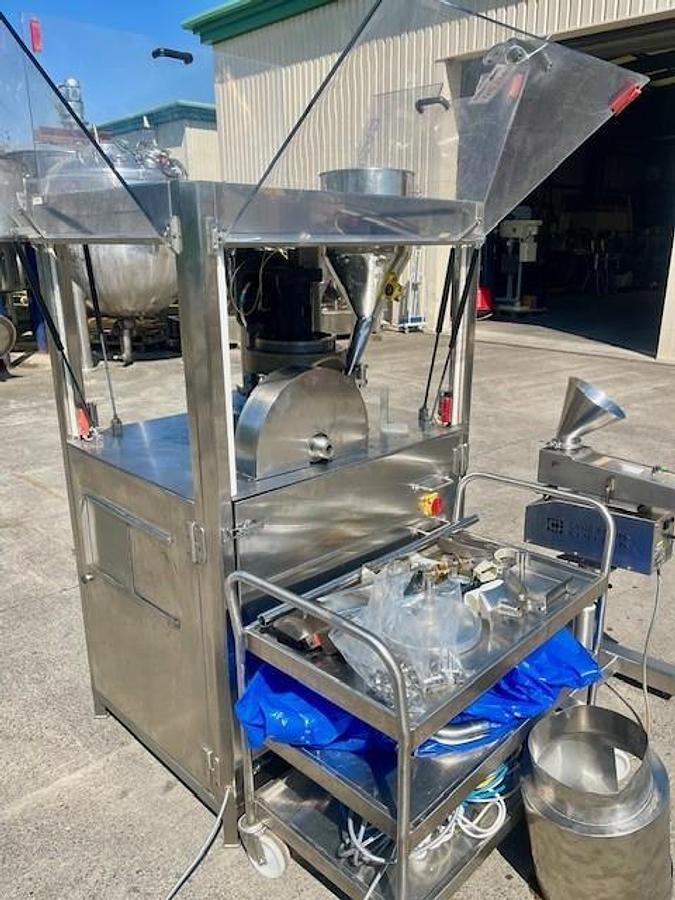 Used Casburt D4 20 station tablet press