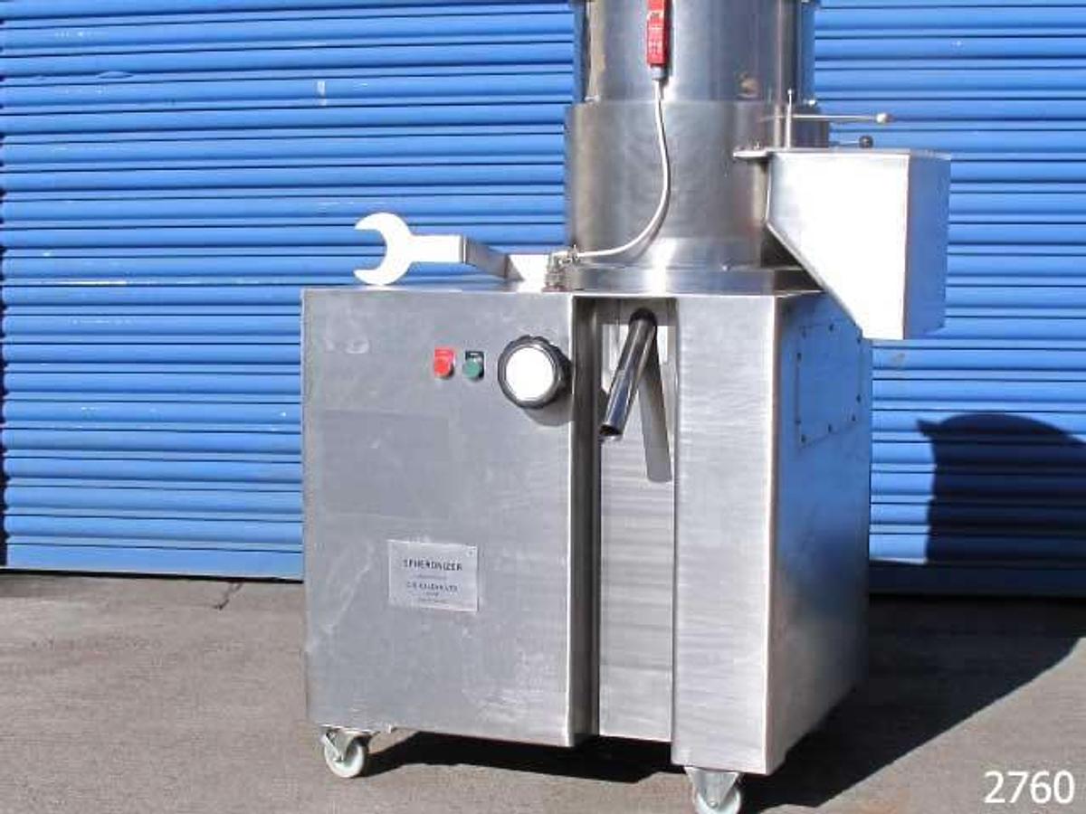 Used Caleva spheroniser