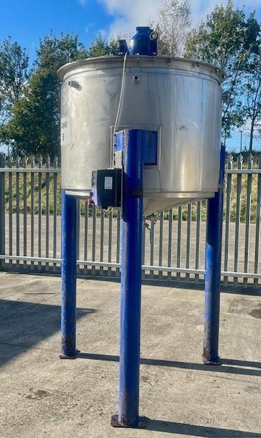 Used Greaves 1000L mixing vessel