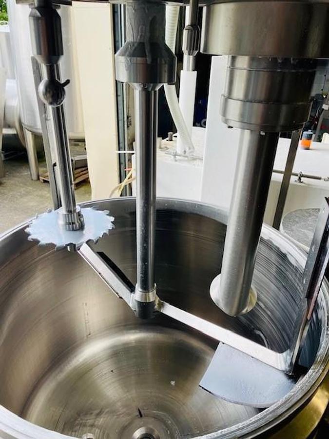 Used Fryma VME700 Process Vessel