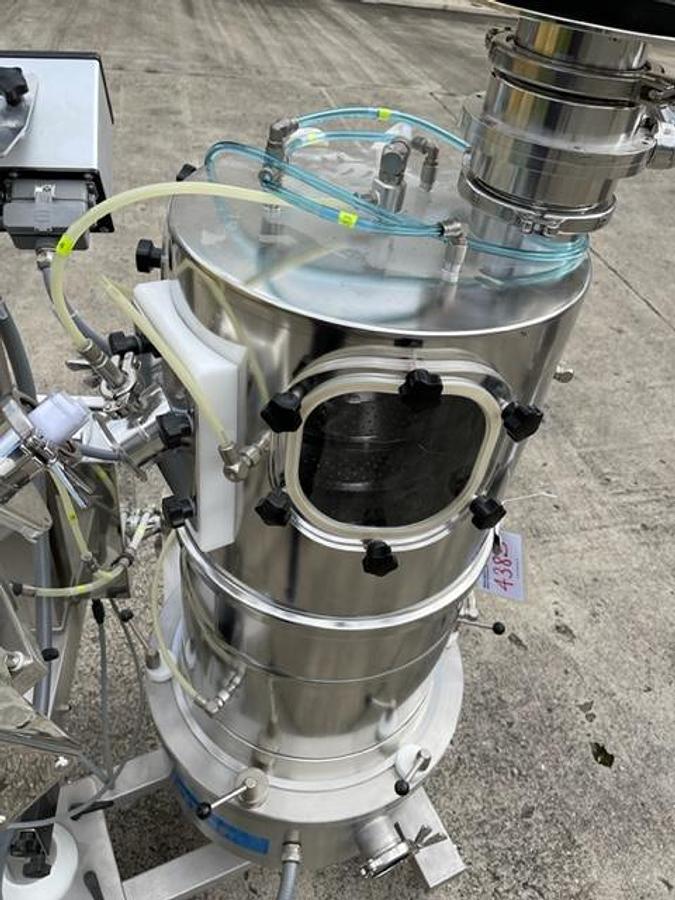Used Ceia metal check combo with Kraemer C820 deduster