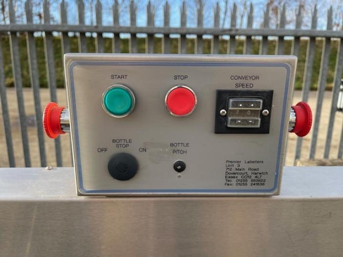 Used Premier P200 single side and wrap labeller