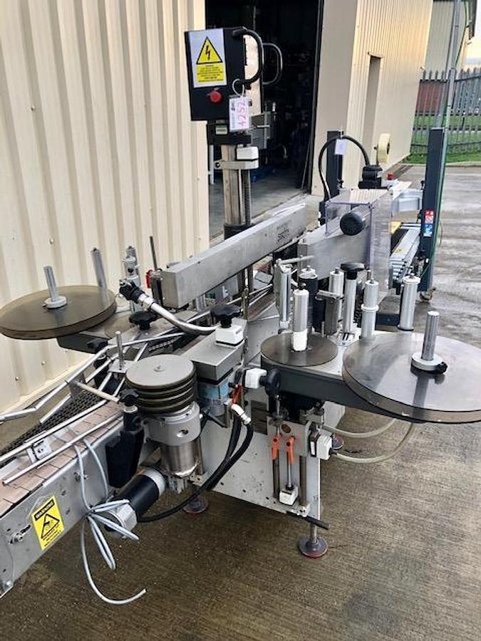 Used King 4 head liquid filling and capping line