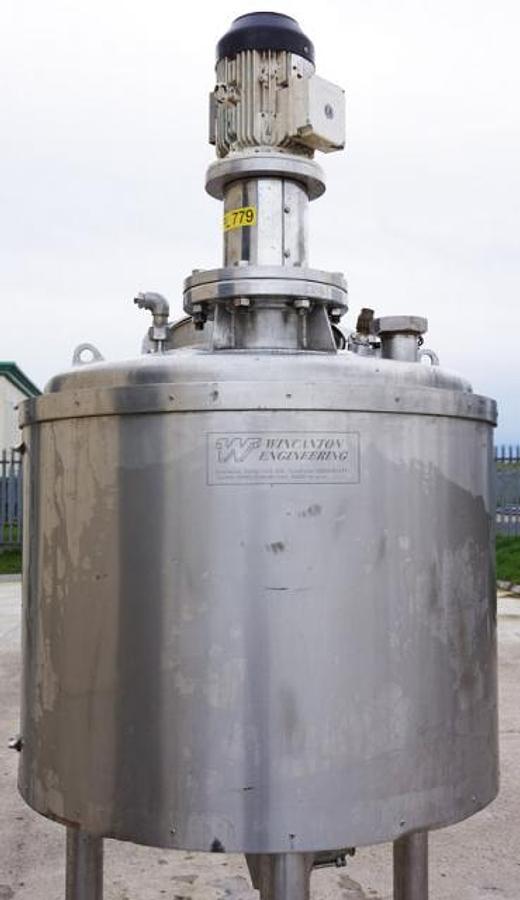 Used Wincanton Engineering 400L mixing vessel