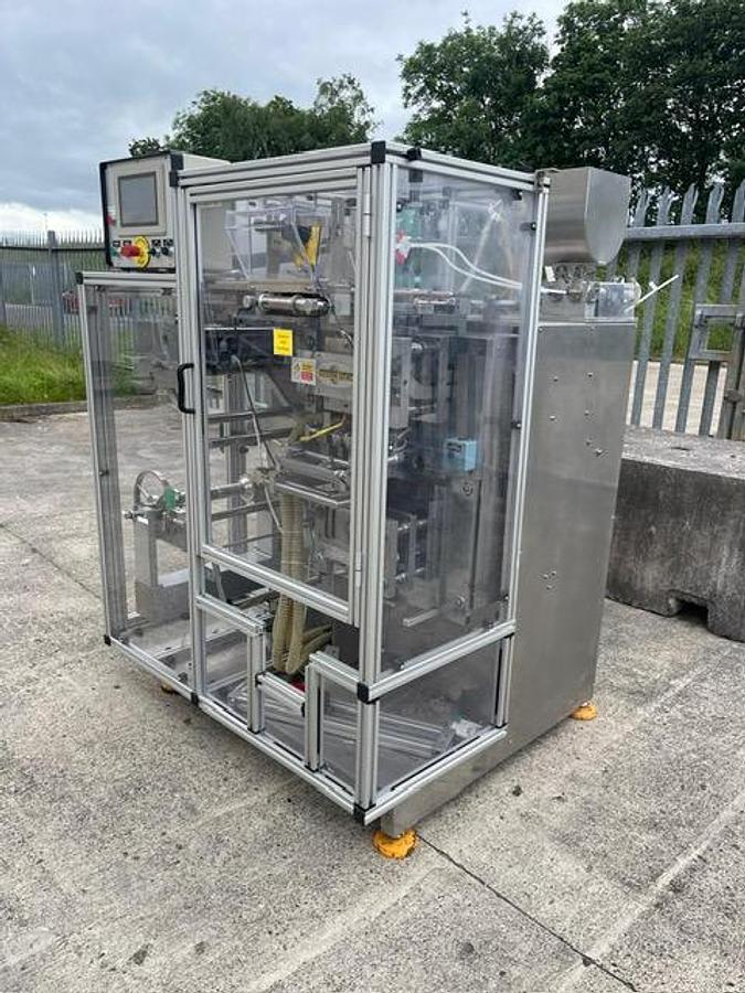 Used Universal Pack Beta S-Q 2 head liquid sachet filler