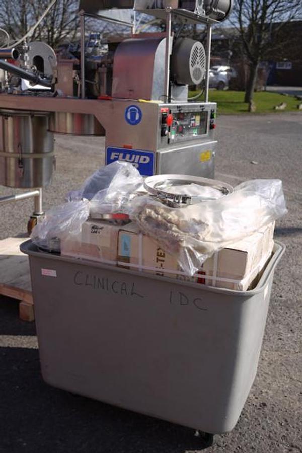 Used FLUID AIR type 003 micronising mill
