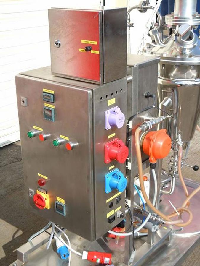 Used Stainless steel mixing vessel