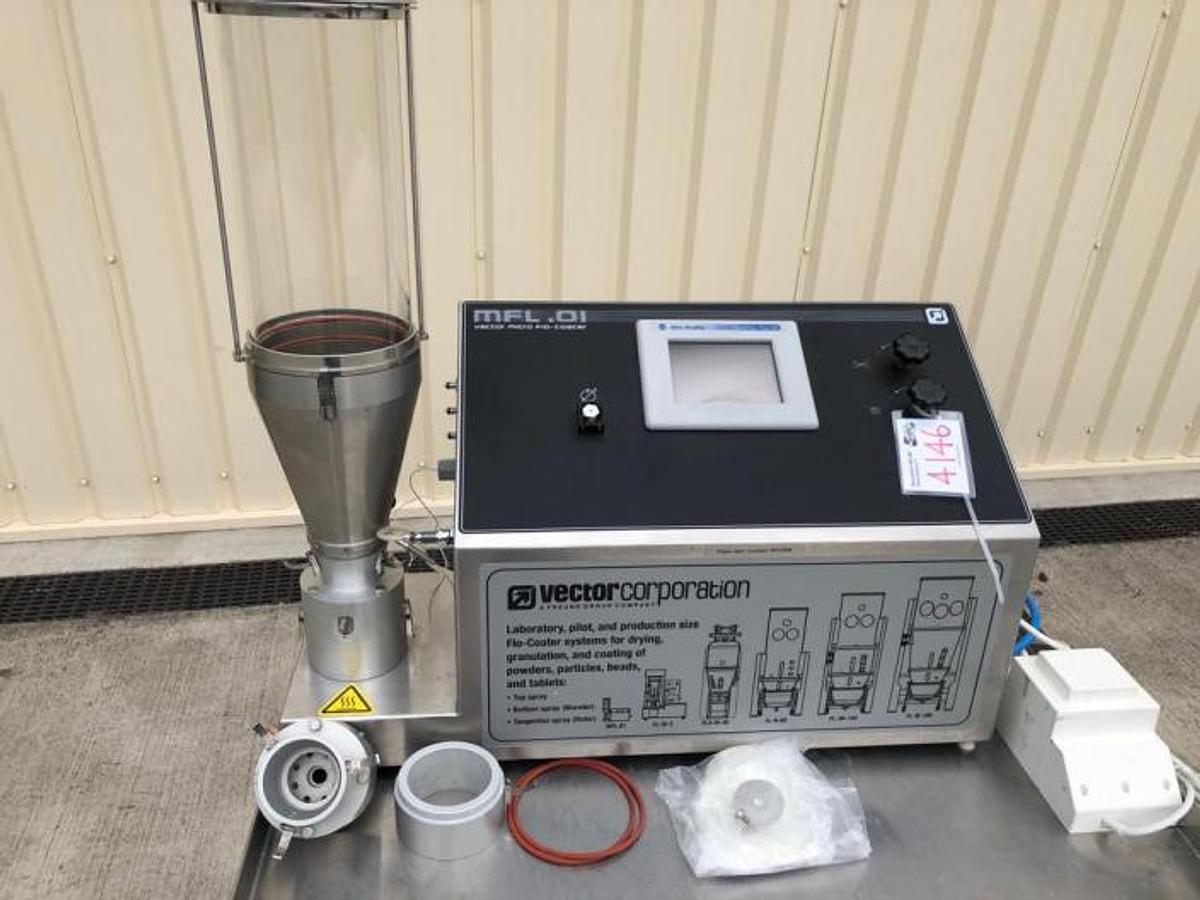 Used Vector Micro Fluid Bed Dryer