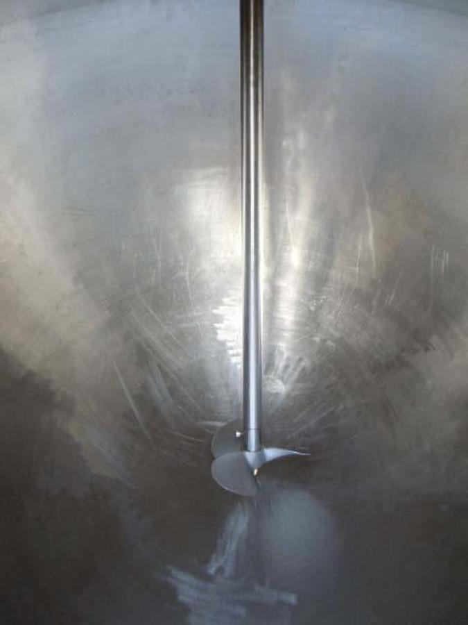Used GIUSTI hemispherical mixing vessel
