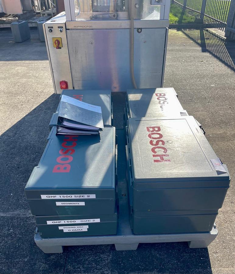 Used Bosch GKF1500 Capsule Filling Machine
