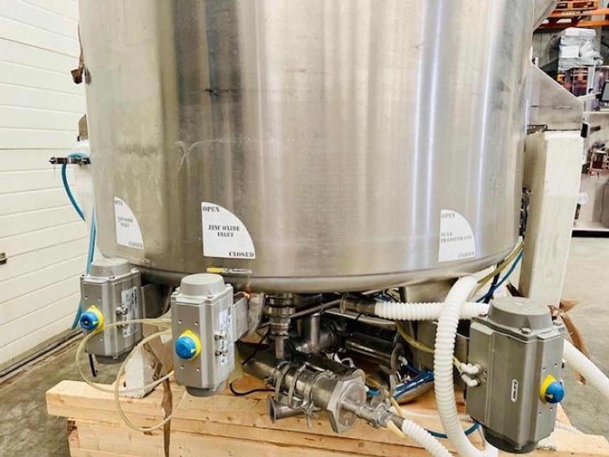 Used Fryma VME700 Process Vessel