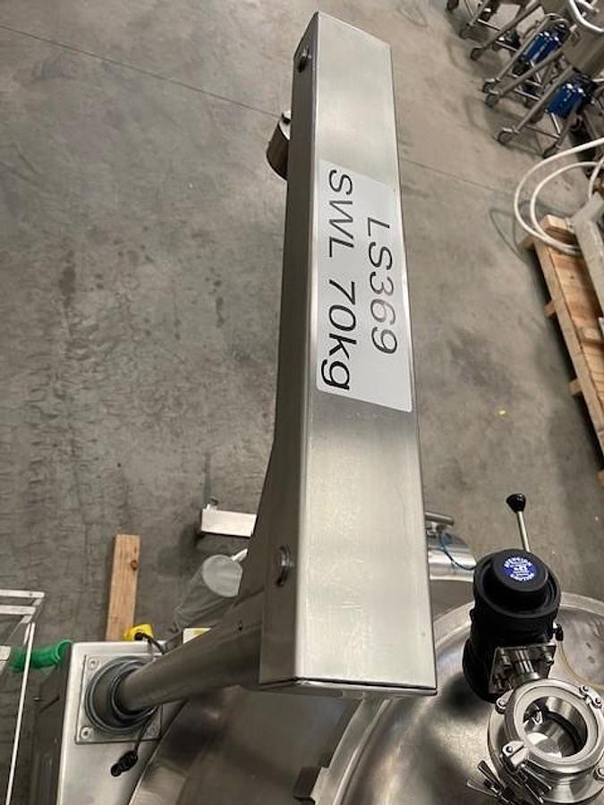 Used Ref 4533 Glatt Sysmek model MAV600 mixer granulator