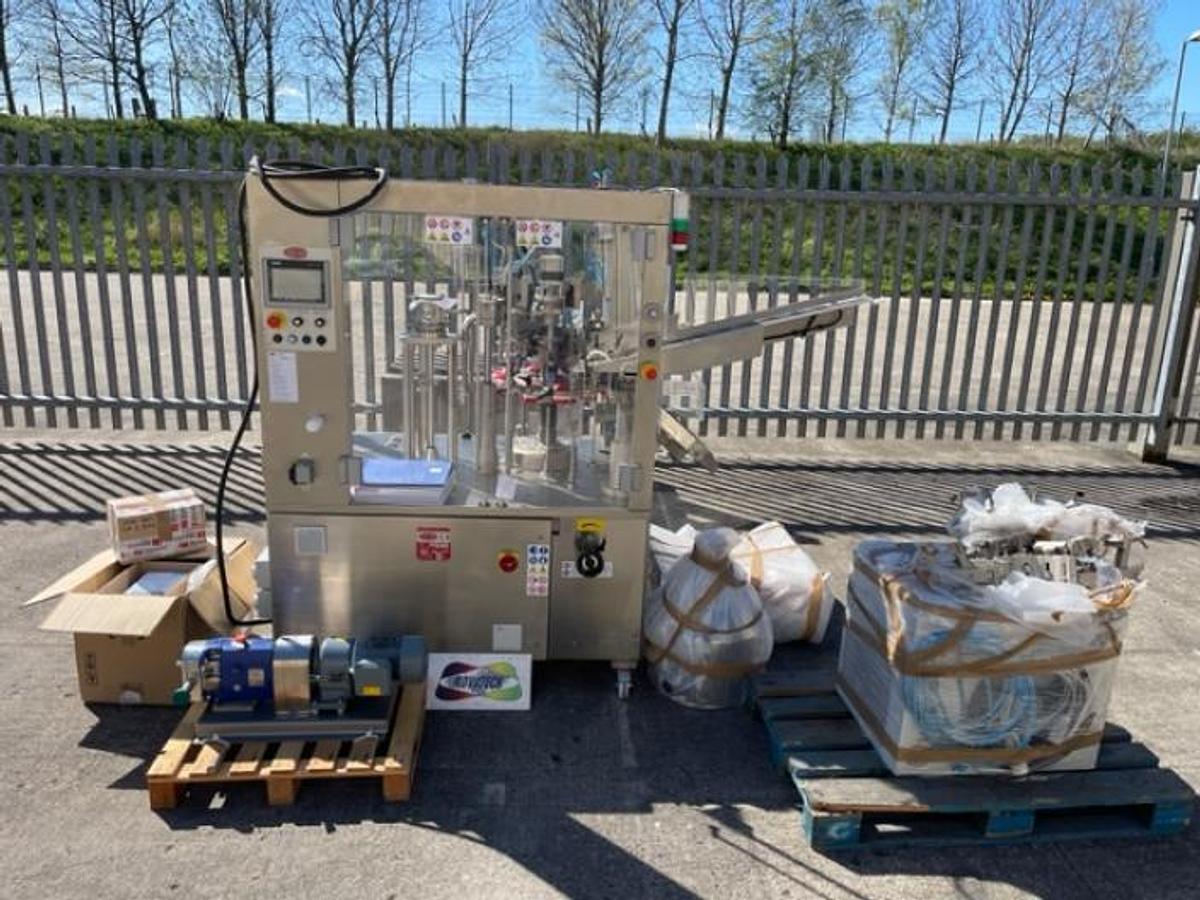 Used Ref 4447 UNUSED TGM E250 Matic tube filling machine