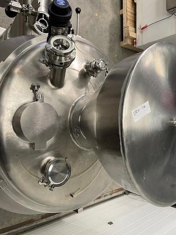 Used Ref 4533 Glatt Sysmek model MAV600 mixer granulator