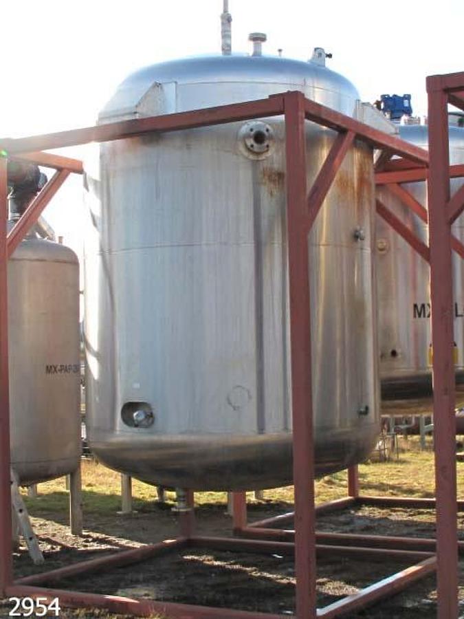 Used WEBSTERS jacketed process vessel