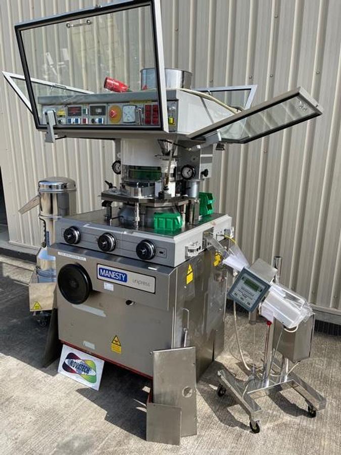 Used Manesty Unipress 27 station rotary tablet press