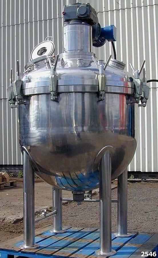 Used SINCLAIR 500 litre mixing vessel