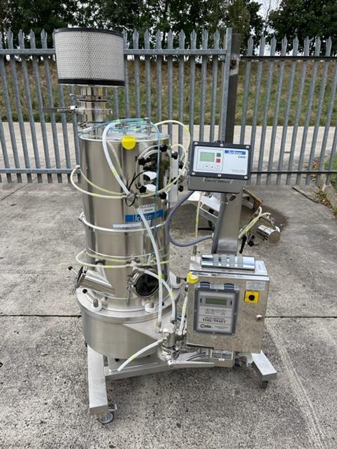 Used Ceia metal check combo with Kraemer C820 deduster