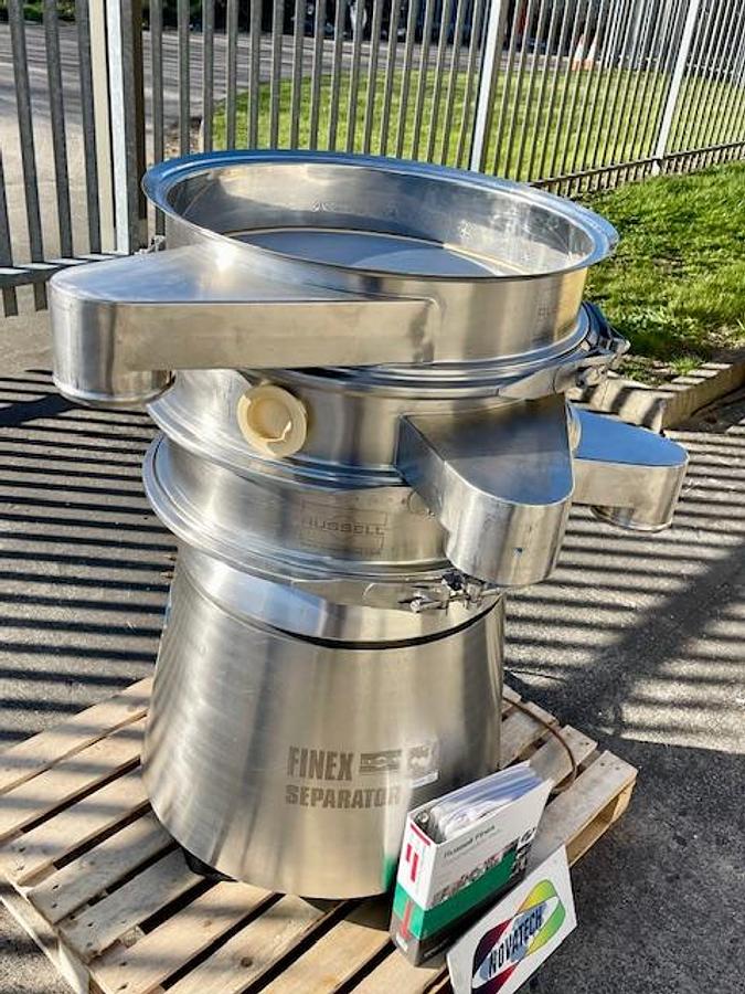 Russell Finex 30" Unused Twin Deck Vibratory Sieve