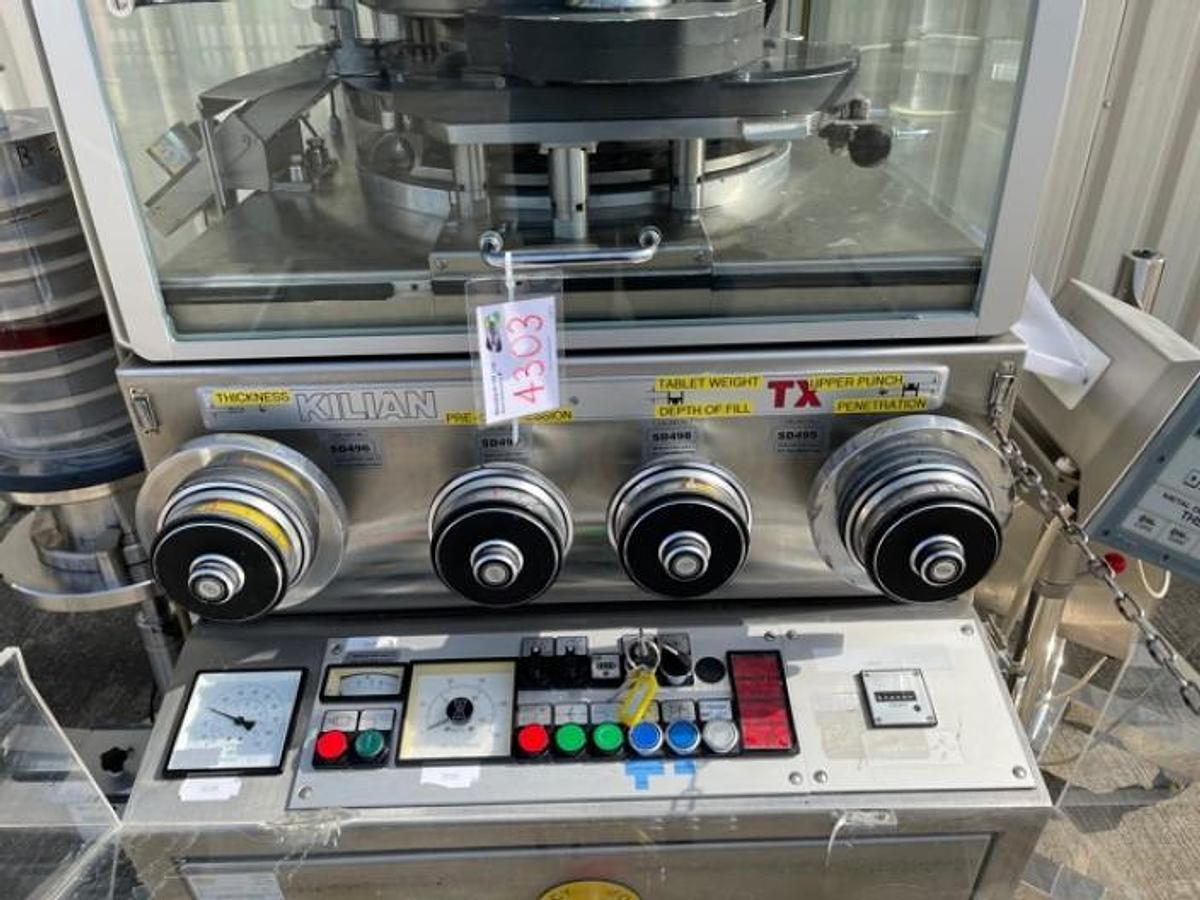 Used Kilian model TX40 rotary tablet press