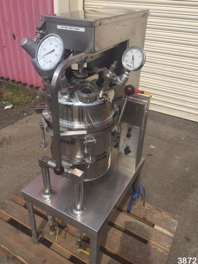 Used Groen 21 litre  lab scale process vessel