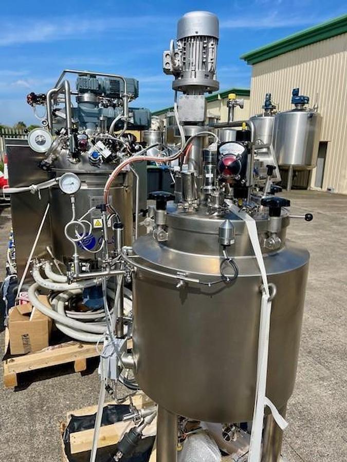Used Olsa 190L OlsaMix process vessel, UNUSED