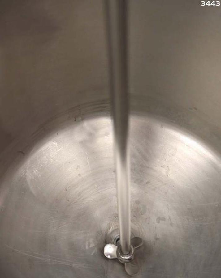 Used 110L stainless steel mixing vessel