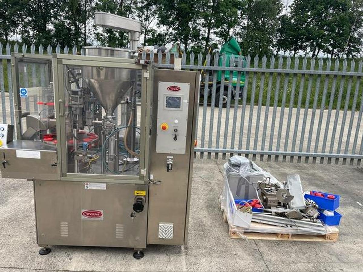 Used TGM E250 Matic Semi Auto Tube Filler