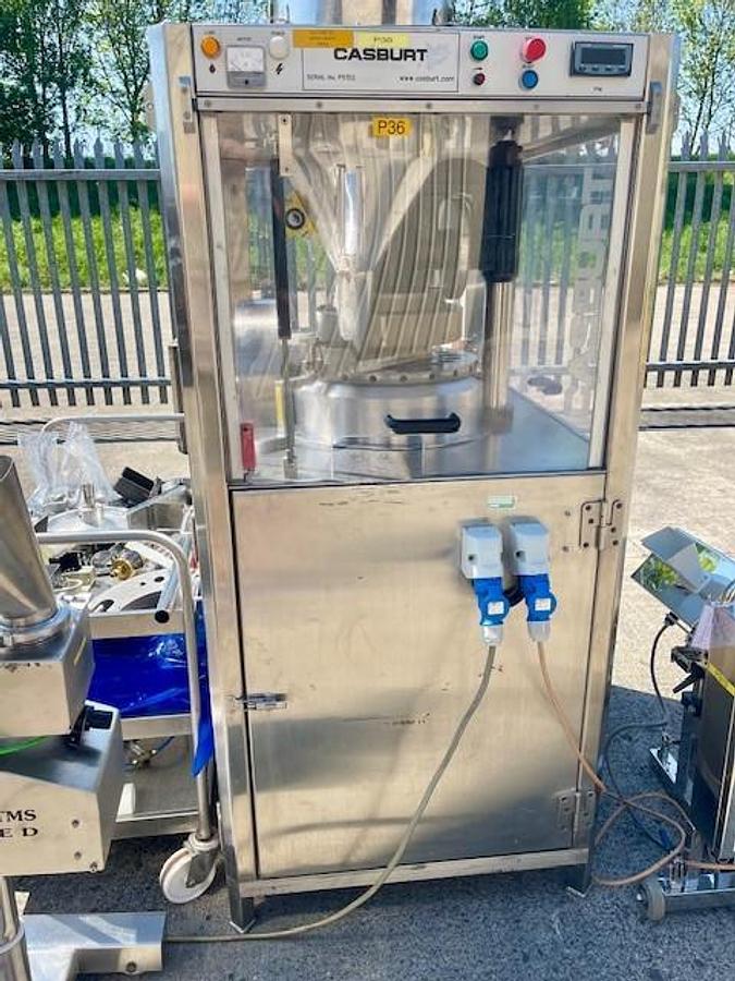 Used Casburt D4 20 station tablet press