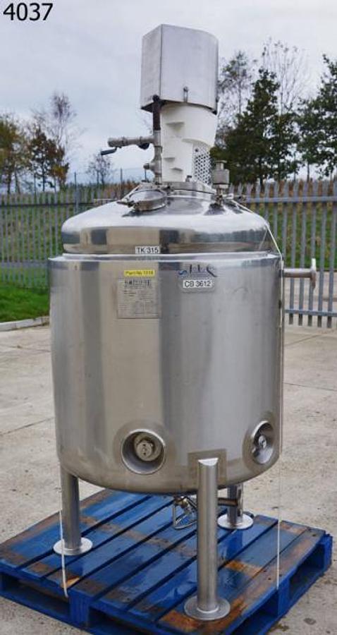 Used Sapphire Engineering 455L mixing vessel