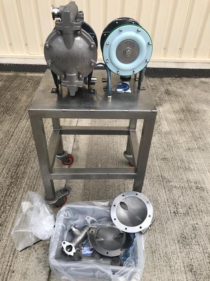 Used Aro 1 inch Alu double diaphragm pump