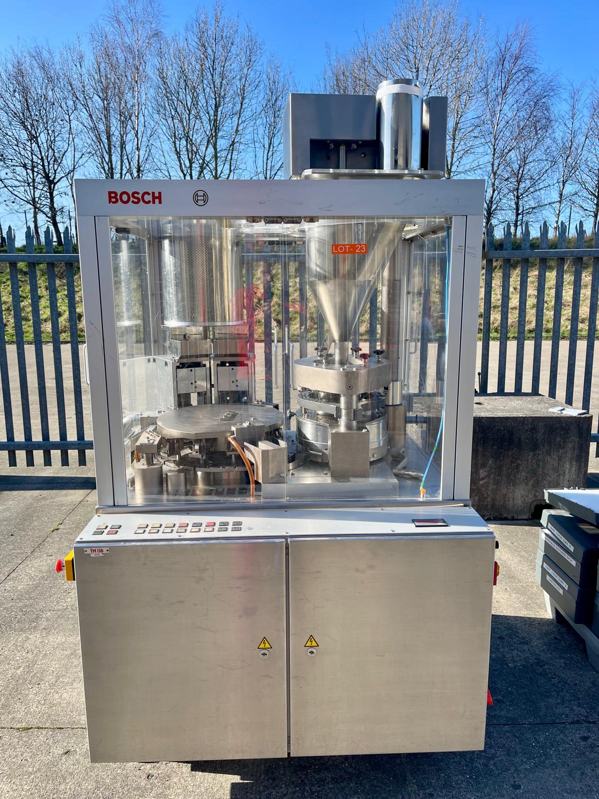 Used Bosch GKF1500 Capsule Filling Machine