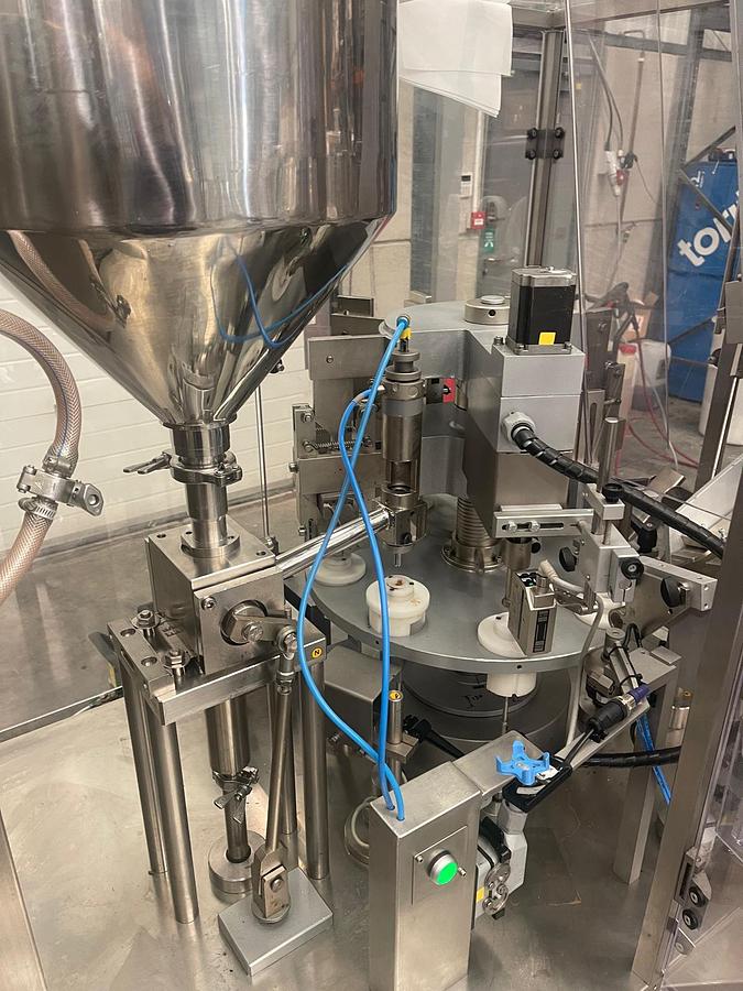 Used Comadis C150 Metal Tube Filler
