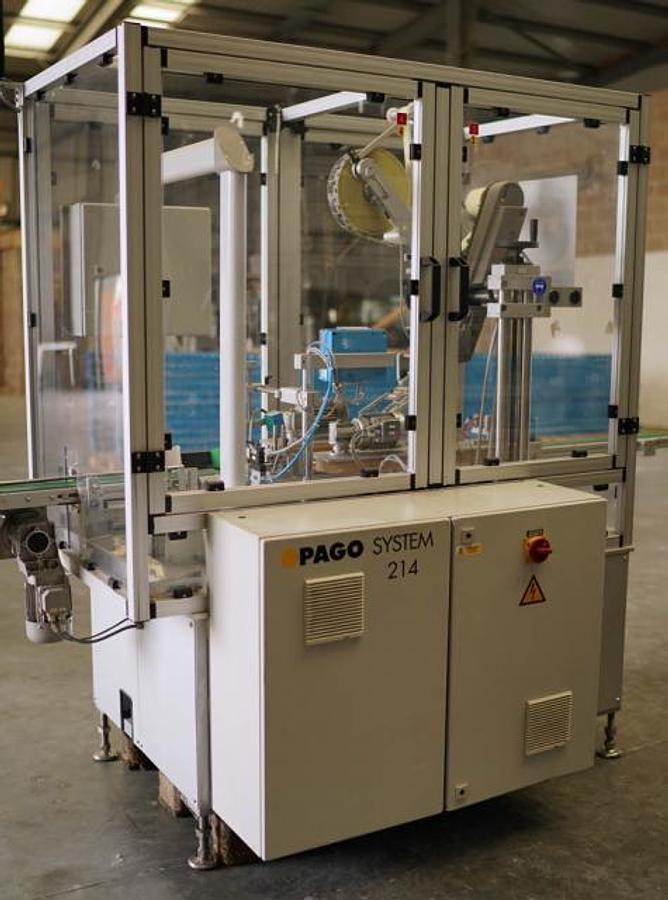 Used Pago System Top labeller
