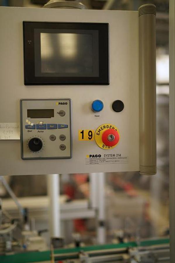 Used Pago System Top labeller