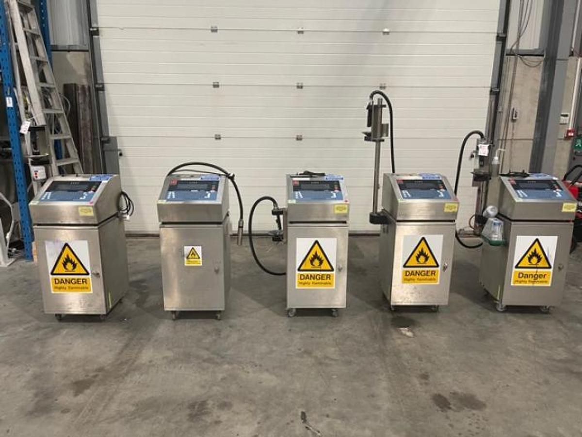 Used Linx model 6200S continuous inkjet printer