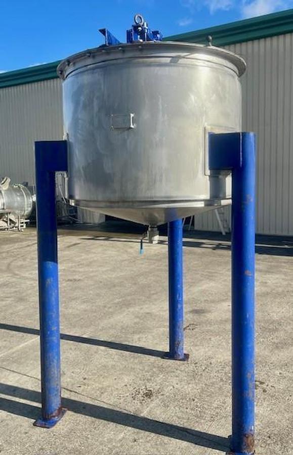 Used Greaves 1000L mixing vessel
