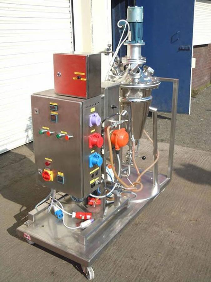 Used Stainless steel mixing vessel