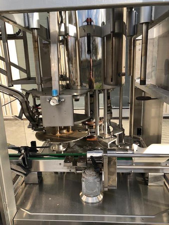 Used Zalkin CA3 360NG fully automatic screw capping machine