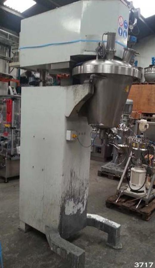 Used Rayneri Trimix TXR 50 conical process mixing vessel