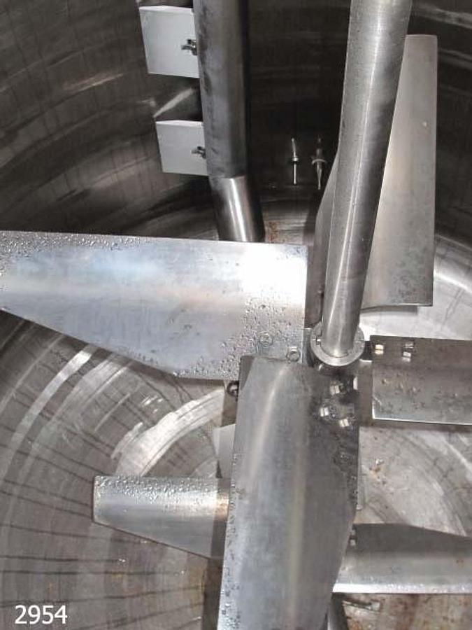 Used WEBSTERS jacketed process vessel